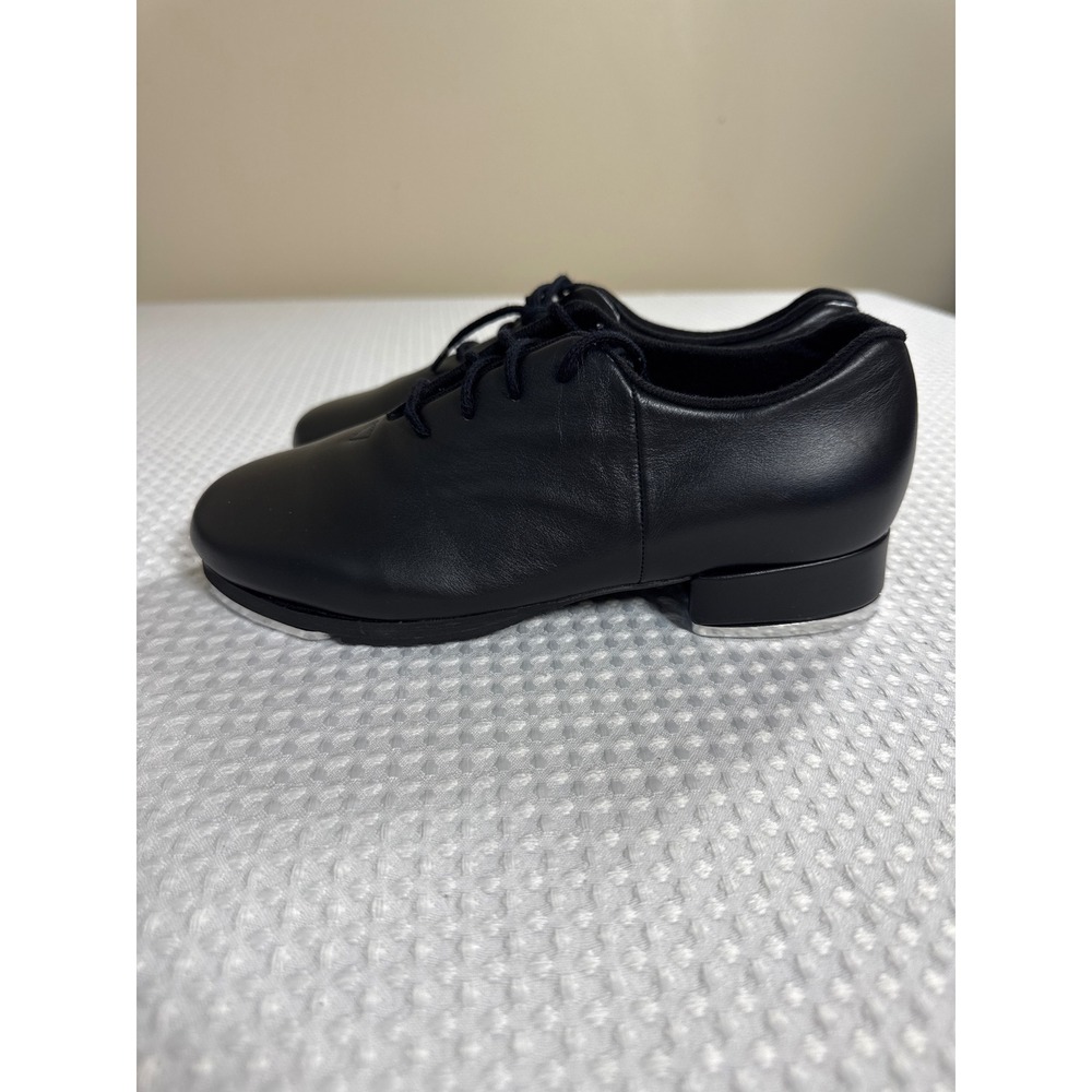 Bloch Tap Shoes Women 7M A0315L Black Dance Leather